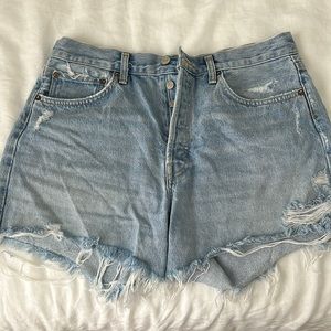Agolde Jean shorts size 30